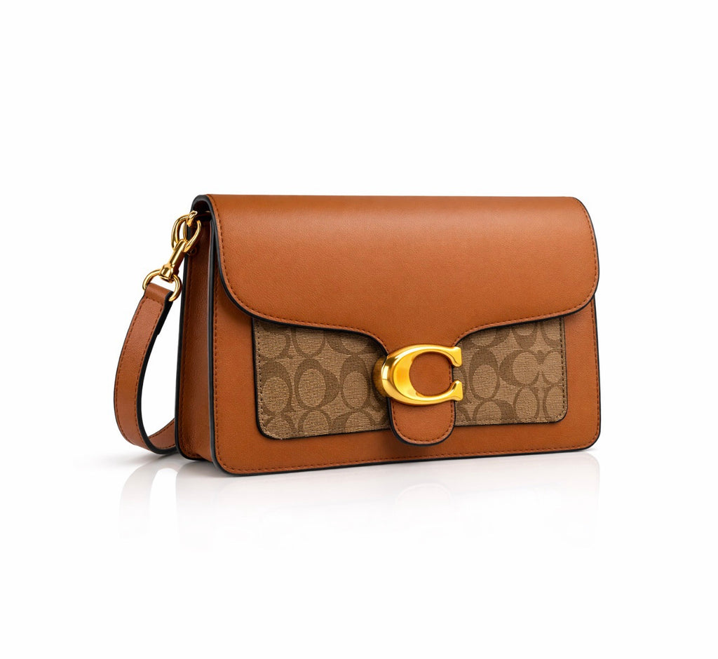 Coach Tabby 26 Signature Top Handle Bag