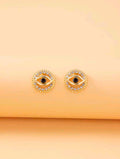 Evil Eye Earings (Rhinestone)