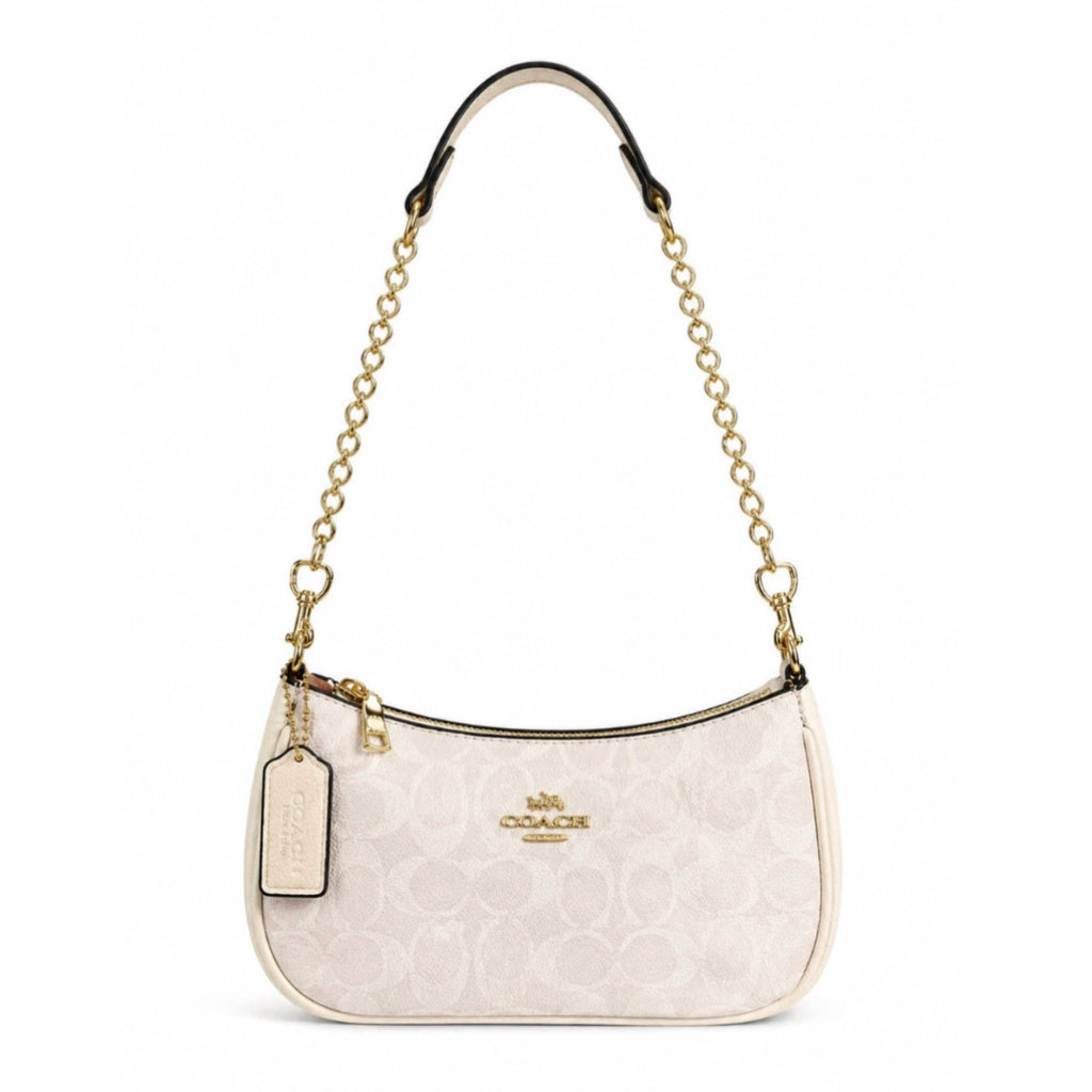 Coach Teri Mini Shoulder Bag In Signature Canvas