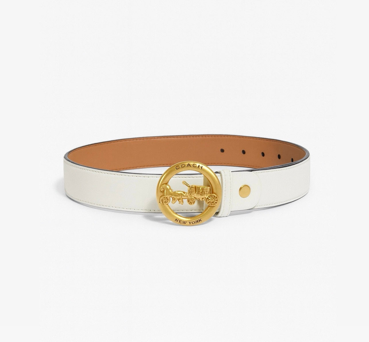 Coach Horse & Carriage Buckle Belt