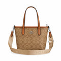Coach City Mini Tote Bag In Signature Canvas