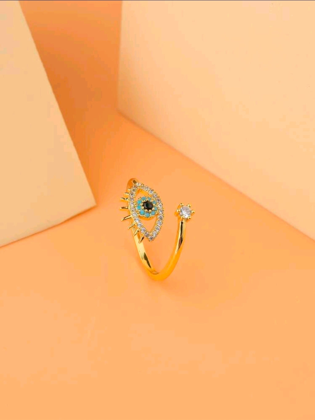 Evil Eye Ring (Rhinestone)