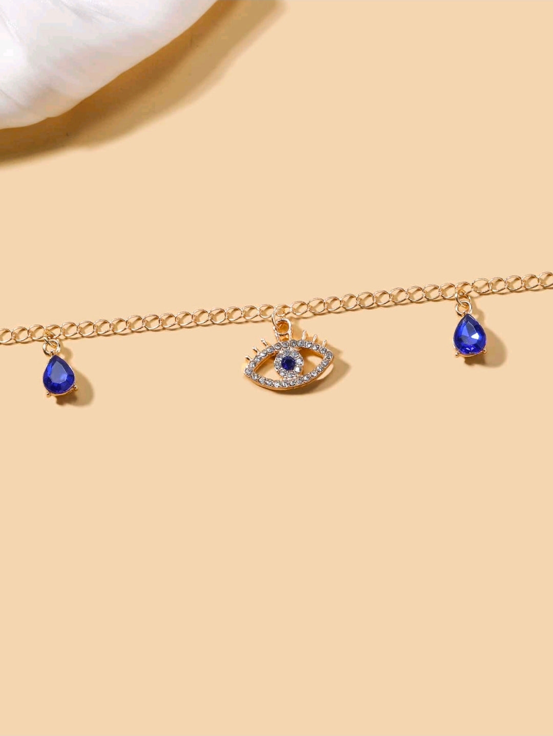 Evil Eye Necklace (Rhinestone)