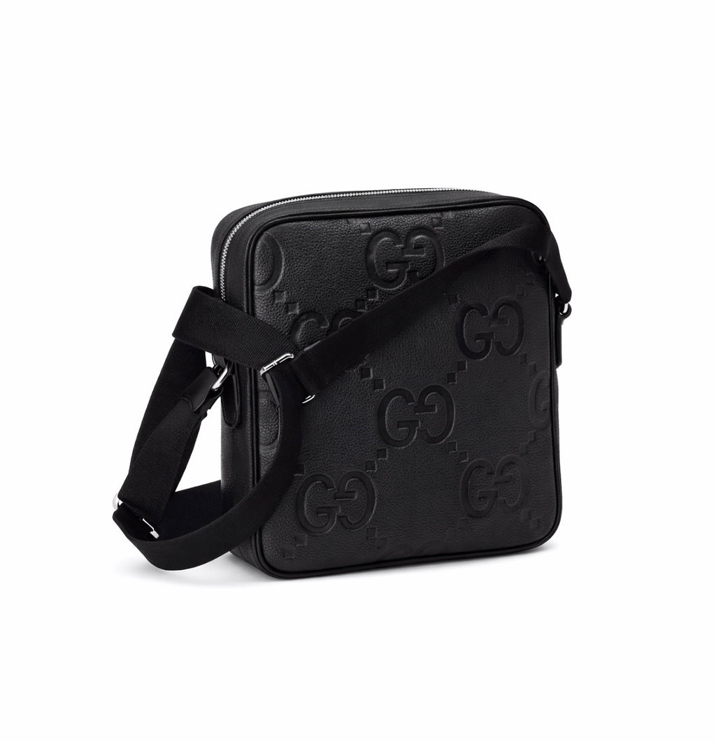 Gucci GG Embossed Messenger Bag Men’s