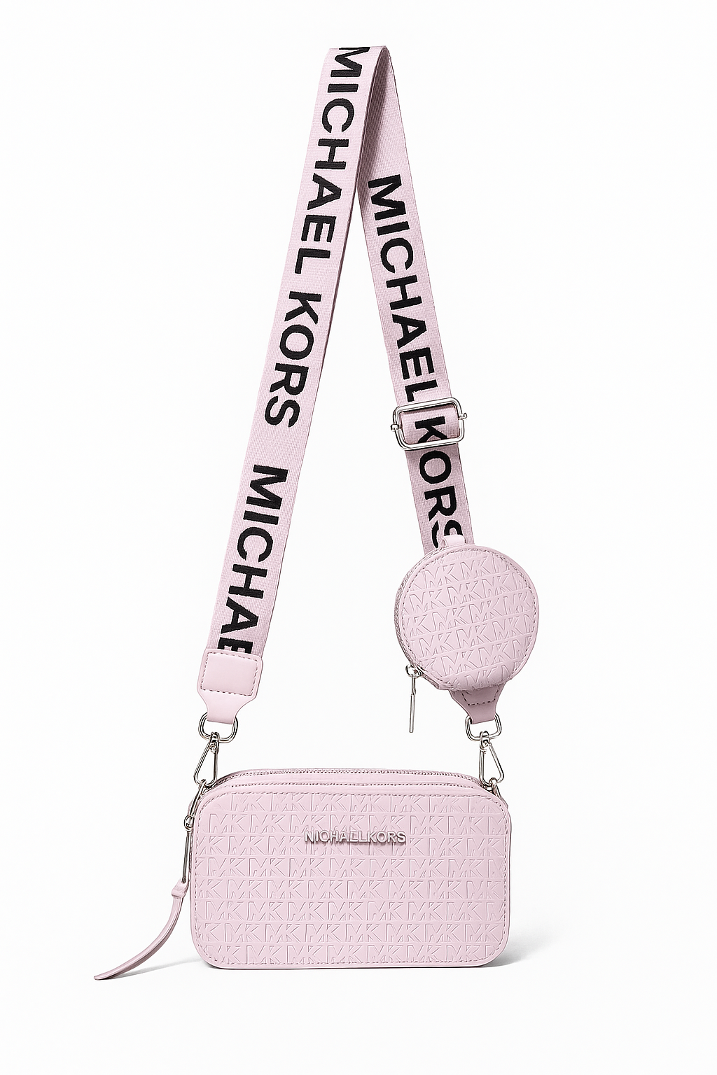Michael Kors Signature Logo Camera Crossbody Bag