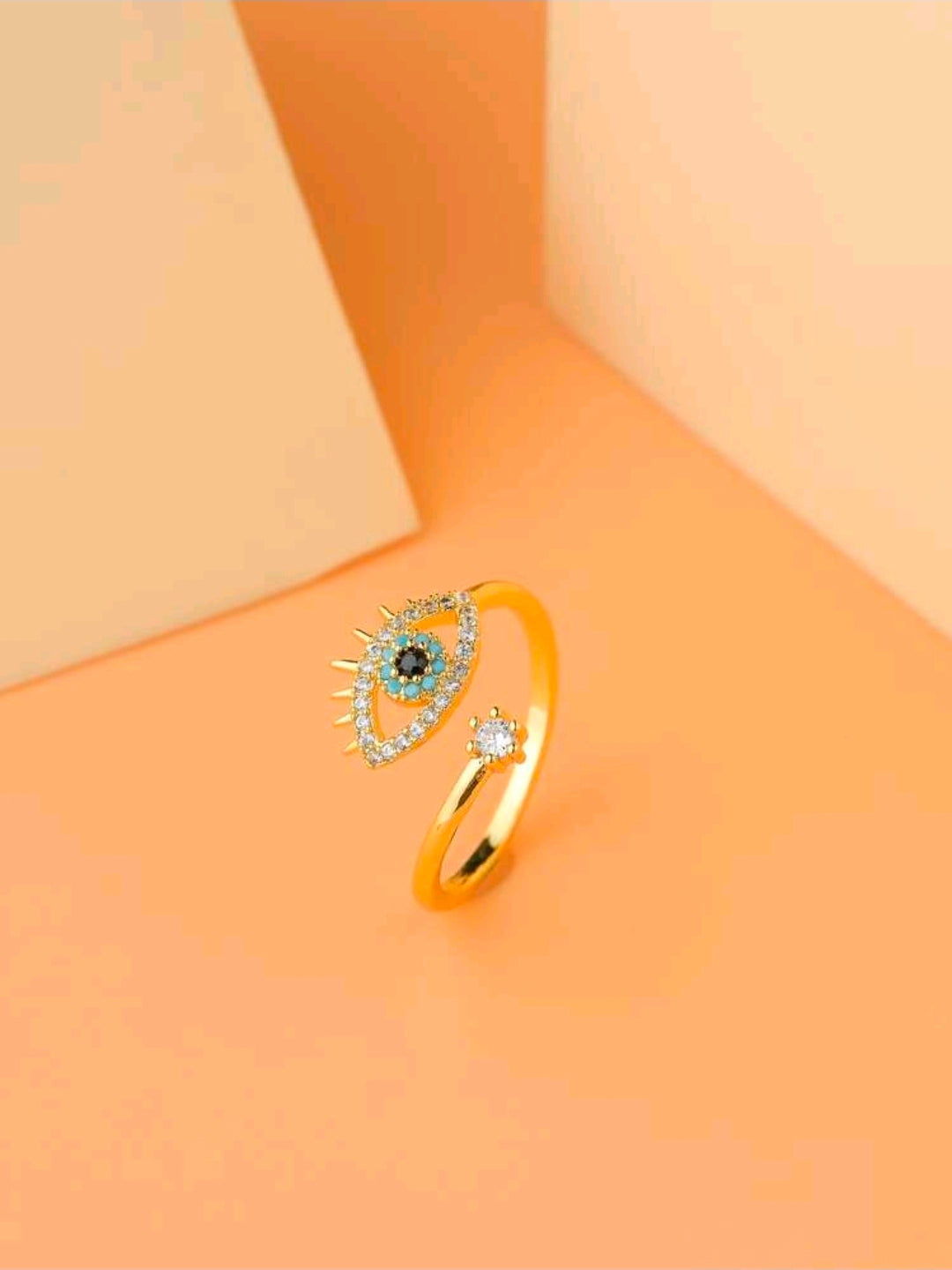 Evil Eye Ring (Rhinestone)